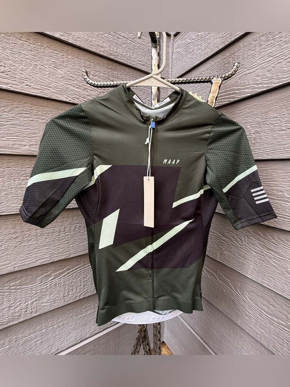 MAAP Evolve 3D Pro Air Jersey 2.0, Women’s XS, Bronze Green, NWT